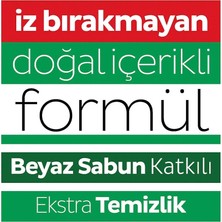 TeknoKapsül Premium Yüzey Temizlik Havlusu 100 Adet Beyaz Sabun
