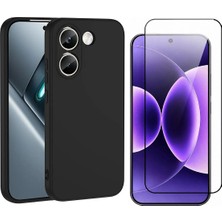 Vendas Xiaomi Poco X8 Pro Kılıf Zore Mara Lansman Kapak + Cam Ekran Koruyucu