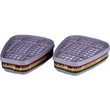 TeknoKapsül 3m 6059 Abek1 Org. Asit ve Amonyak Buhar Filtresi