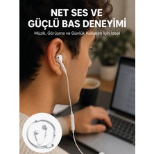 TeknoKapsül Kablolu Type C Kulak Içi Kulaklık Kristal Netliğinde Ses Kalitesi Yeni Nesil