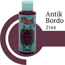TeknoKapsül Riculti Surface 2164 Antik Bordo Akrilik Boya 120 cc