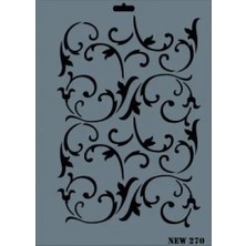 TeknoKapsül Rich New Seri N-270 Stencil 35X25 cm