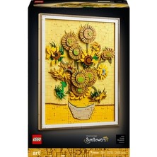 TeknoKapsül Vincent Van Gogh Ayçiçekleri - Yetişkinler Için Koleksiyonluk Kanvas Tablo