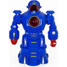 TeknoKapsül 1102B Pilli Müzikli Işıklı Full Robot