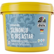 TeknoKapsül Düfa Diamond Silikonlu Iç Cephe ve Dış Cephe Astar Beyaz 20