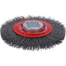 TeknoKapsül 115*0,3 mm Saçaklı Yuvarlak Fırça, Metal Için