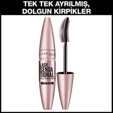 TeknoKapsül Siyah Maskara - Hacim ve Kıvrılma Etkili