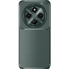TeknoKapsül Xiaomi Redmi 14C Kılıf Auto Focus Karbon Kapak - Koyu Yeşil