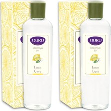Duru Limon Kolonya Pet Şişe 80 Derece 2X400ML