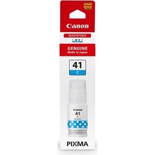TeknoKapsül Canon Gı-41 C Orijinal Cam Göbeği (Mavi) Mürekkep