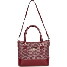 TeknoKapsül Pierre Cardin Bordo Omuz Çantası 05PO25Y1991-SMKN