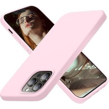 TeknoKapsül Yumuşak Silikon Kılıf, Klasik Mat Renkli, iPhone 13 Pro Için Şık Koruma