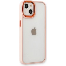 TeknoKapsül Apple iPhone 14 Plus Kılıf Dora Kapak - Pudra