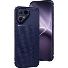 TeknoKapsül Tecno Pova Curve 2 5g Auto Focus Karbon Kapak - Lacivert
