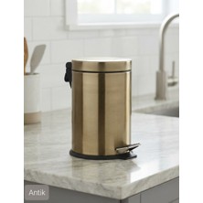 Titanium Design Mutfak /banyo Pedallı Çöp Kovası 5 Lt