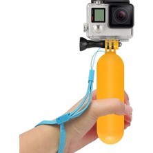 TeknoKapsül Tüm Aksiyon Kamera Monopod Su Altı Şamandıra Batmaz Aparatı