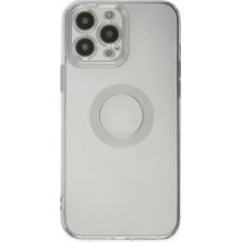 TeknoKapsül Newface Apple Iphone 13 Pro Max Kılıf Santa Lens Silikon - Şeffaf