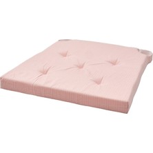 IKEA Beyaz Sandalye Minderi 35X40 cm - Yumuşak Dolgulu Modern Ergonomik Rahat Oturak Kılıflı
