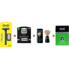Wilkinson Wılkınson Sword Classıc Tıraş Seti 2 – Makine + 15 Adet Jilet + Fırça + After Shave