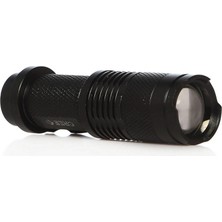 TeknoKapsül Brs2 Xpe LED Şarjlı Metal El Feneri