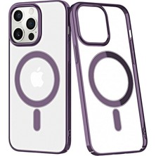 TeknoKapsül Apple iPhone 13 Pro Kılıf Element Magneticsafe Sert Kapak - Derin Mor