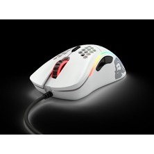 TeknoKapsül Mat Beyaz Rgb Kablolu Oyuncu Mouse, Yüksek Performans ve Ergonomik Tasarım