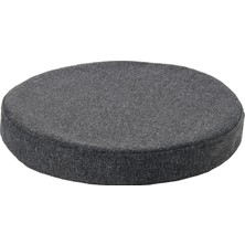 IKEA Gri Sandalye Minderi 38 cm cm - Yumuşak Dolgulu Modern Ergonomik Rahat Oturak Kılıflı