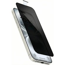 iPhone 13 Pro Max Premium Gizlilik Hayalet Privacy Ahize Toz Koruma Temperli Kırılmaz Cam Ekran Koruyucu
