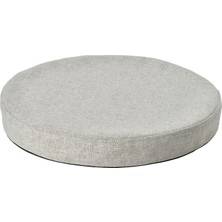IKEA Bej Sandalye Minderi 38 cm cm - Yumuşak Dolgulu Modern Ergonomik Rahat Oturak Kılıflı