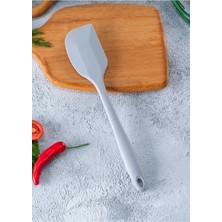 Elfnur Silikon Isıya Dayanıklı Yanmaz Yapışmaz Spatula 27 cm