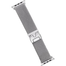 TeknoKapsül Apple Watch 42MM Forest Kumaş Kordon - Titan Gri