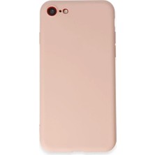 TeknoKapsül Newface Apple Iphone 7 Kılıf First Silikon - Pudra