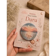 Punky Design 20 Adet Kişiye Özel Isim ve Tarihli Kartlı Magnet Doğum Günü ve Yenidoğan Hediyeliği