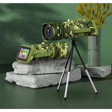 TeknoKapsül Digital Dürbün 8,0 Megapixel, 2.0 LCD Hd Uzun Menzilli Taşınabilir 1080PX720P Tripodlu Dürbün