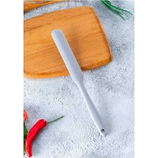 Elfnur Silikon Isıya Dayanıklı Yanmaz Yapışmaz Spatula 24 cm