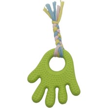 TeknoKapsül Buffer® Handrope El Şekilli Plastik El Uzantılı Oyun Halatı 2 Kişilik Köpek Oyuncağı Interaktif