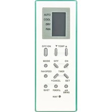 TeknoKapsül Panasonic A75C2568 - A75C2969 Klima Kumandası