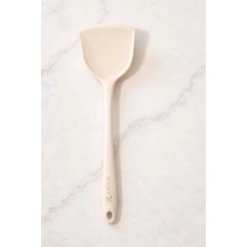 Elfnur Yanmaz Yapışmaz Silikon Yumurta ve Krep Spatulası - 32 cm