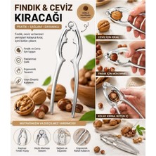Elfnur Ceviz Kıracağı Fındık Kıracağı | Metal, Dayanıklı, Ev Tipi Kullanım