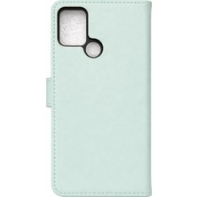 TeknoKapsül Tecno Pova Trend S Plus Kapaklı Kılıf - Su Yeşili