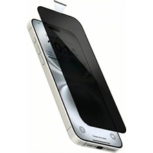 iPhone 13 Pro Premium Gizlilik Hayalet Privacy Ahize Toz Koruma Temperli Kırılmaz Cam Ekran Koruyucu