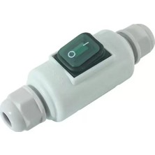 TeknoKapsül Powermaster PM-26936 Su Geçirmez Beyaz Kablo Switch 4 Pin