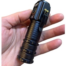 TeknoKapsül Wison WS-3838 1500 Lümen Mıknatıslı USB Şarjlı El Feneri