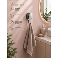 Elfnur 1 Adet Askı Vakumlu Asma Özelliği Tekrar Kullanılabilen Kendinden Yapışkan Banyo Mutfak Askısı
