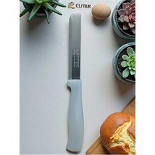 Elfnur Solingen 22CM Micro Tırtıklı Sebze Meyve Doğrama Bıçağı