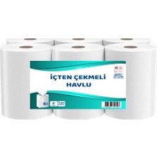 Maximum Içten Çekmeli Havlu 6 Rulo 2 kg