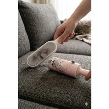 TeknoKapsül Tüy Toplama Seti 2’li | 60 Yaprak Yapışkanlı Rulo + Kumaş Tüy Temizleme Fırçası | Kedi Köpek Tüy Toplayıcı