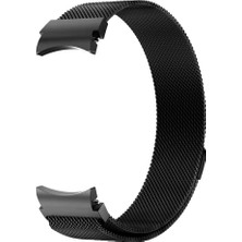 TeknoKapsül Galaxy Watch 6 44MM Için Kordon Milano Loop Siyah