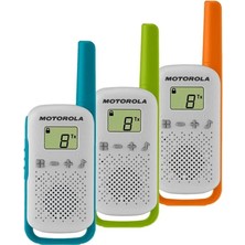 Motorola TLKR-T42 4 Km Kadar Pmr El Telsizi – 3'lü Paket