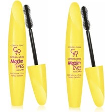 Golden Rose Siyah Maskara - Defined Lashes Maxim Eyes Mascara 8691190068653 x 2 Adet
